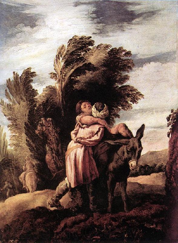 FETI, Domenico Parable of the Good Samaritan dfgj Germany oil painting art